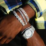 14-20MM-Hip-Hop-Metal-Cuban-Bracelet-Iced-Out-Chain-Bling-Full-Rhinestone-Pave-Luxury-Crystal