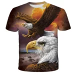 2022-Eagle-3D-Print-Men-s-T-shirt-Breathable-Street-Harajuku-Streetwear-Short-Sleeve-Men-Women