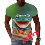 Summer-Fashion-Frog-Picture-T-Shirts-For-Men-Casual-3D-Print-Tees-Hip-Hop-Personality-Round