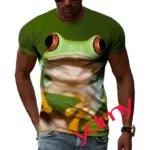 Summer-Fashion-Frog-Picture-T-Shirts-For-Men-Casual-3D-Print-Tees-Hip-Hop-Personality-Round