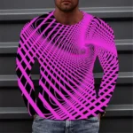 3D-Optical-Gradient-Print-Spring-Autumn-Y2K-Men-s-Clothing-Outdoor-Casual-O-Neck-Long-Sleeve