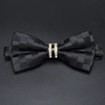 Men-s-Stripe-Luxury-Bowtie-Necktie-Formal-Business-Wedding-Party-Black-Bow-Tie-Male-Dress-Shirt-3