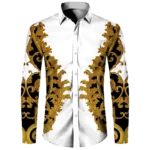 Fashion-Golden-Flower-Chain-3D-Print-Men-Long-Sleeve-Shirt-Casual-Mens-Luxury-Designer-Clothing-Streetwear
